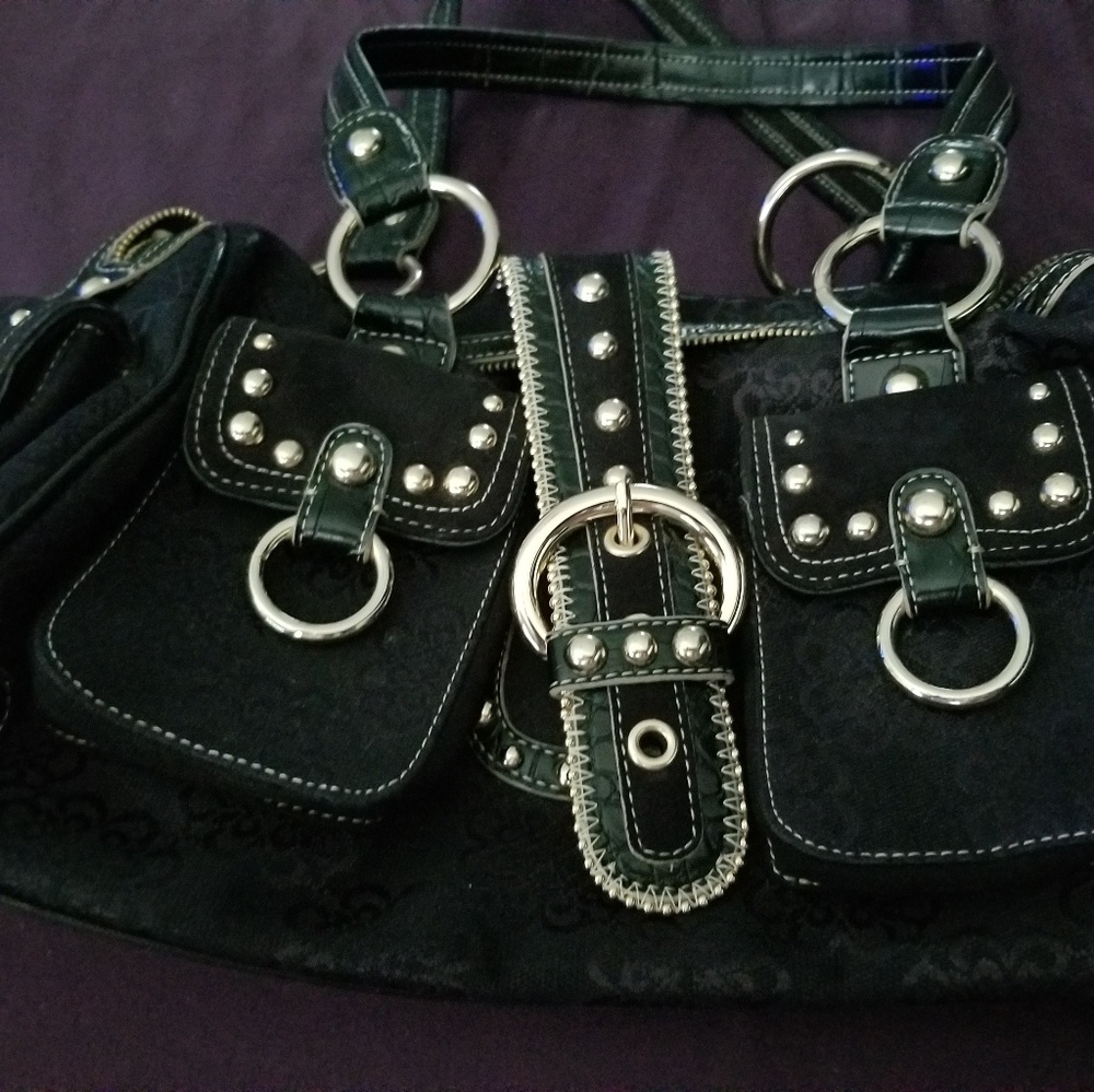 KATHY VAN ZEELAND LEATHER PURSE